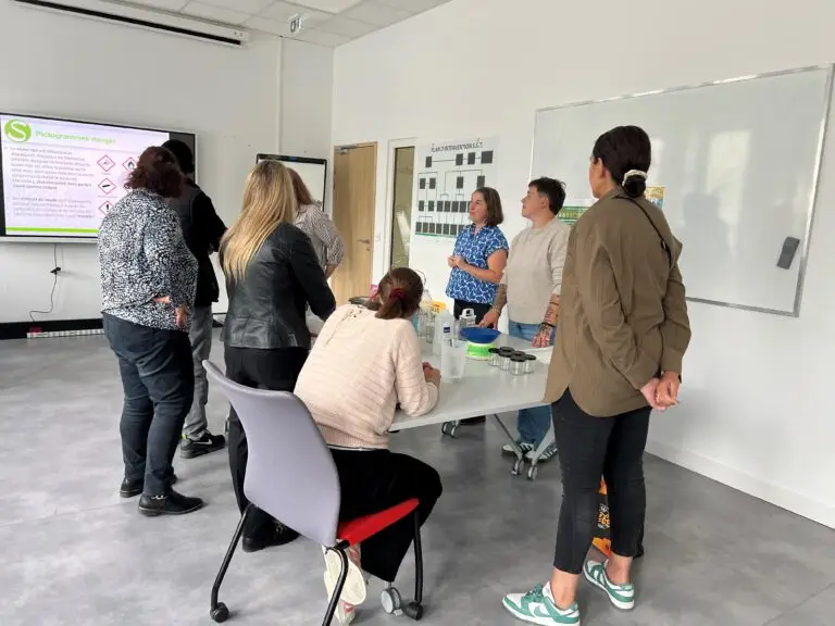 atelier fabrication de lessive en entreprise