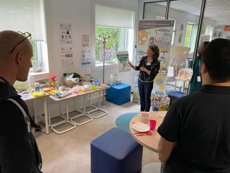 la cuisine de l'appartement zéro déchet en entreprise