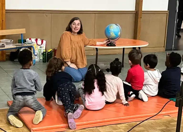 Présentation du globe terrestre