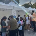bonne ambiance au village du développement durable